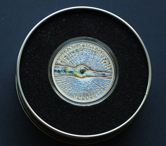 5 dolarów Meteoryt - Chelyabinsk Meteorite  -Cook Islands 2013 r.