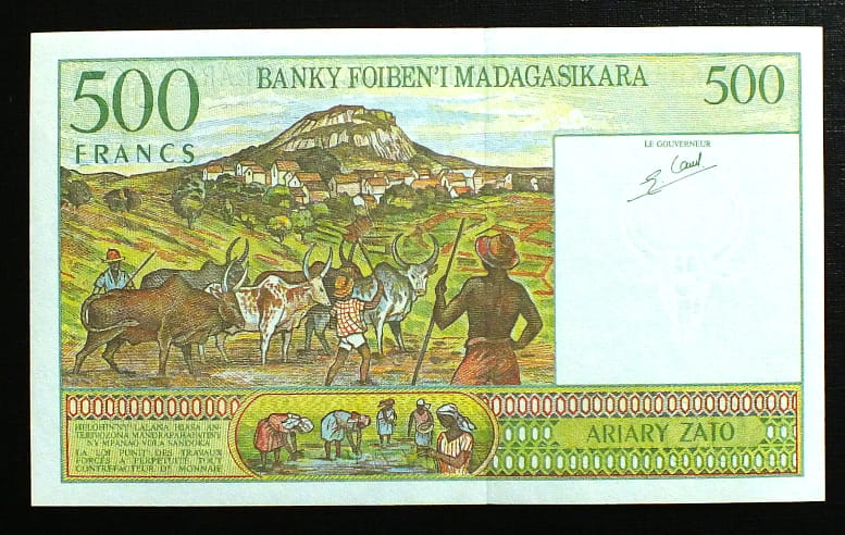 500 Franków Madagaskar 1994 r.
