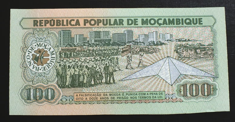 100 Meticais - Mozambik