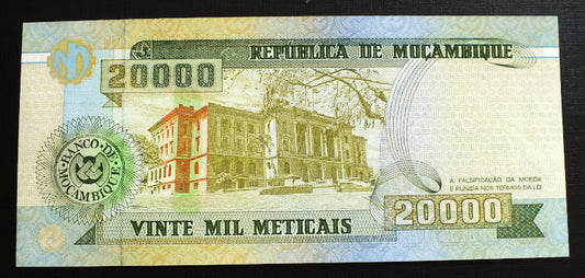 20000 Meticais - Mozambik