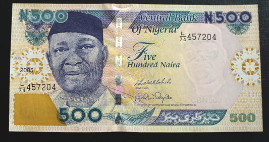 500 Naira - NIGERIA