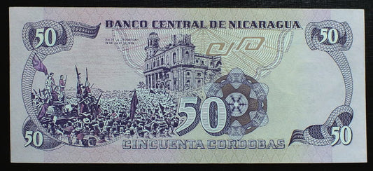 50 Cordobas - Nikaragua 1979 r.