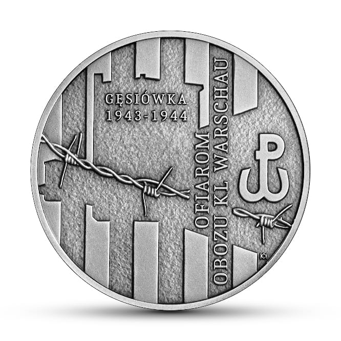 10 zł Ofiarom obozu KL Warschau