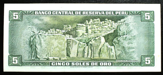 5 Soles de Oro - Peru