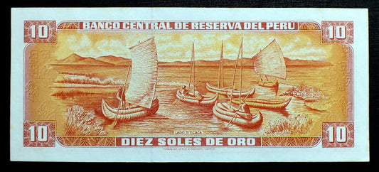 10 Soles de Oro - PERU
