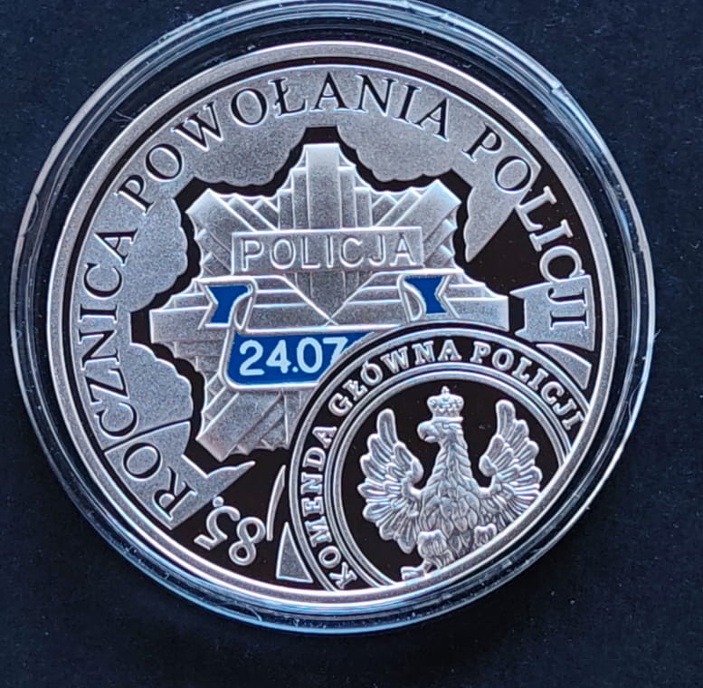 10 zł 85-lecie Policji