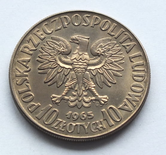 10 zł VII wieków Warszawy - próba