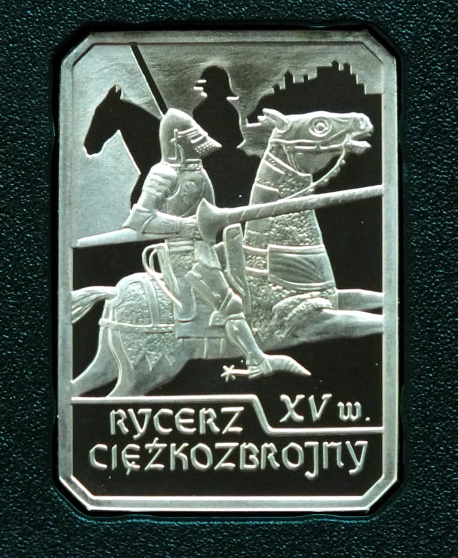 10 zł Rycerz ciężkozbrojny XV w.