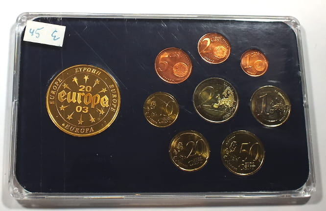 Zestaw euro wersja limitowana + numizmat ESTONIA