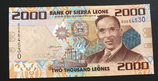 2000 Leones - Sierra Leone