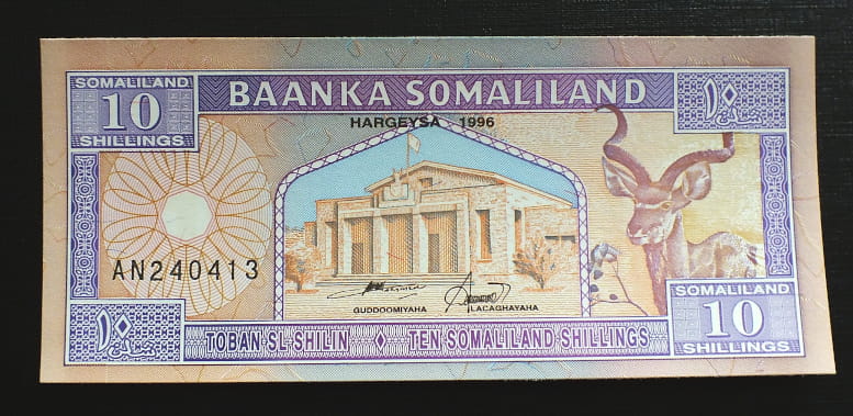 10 Szylingów - Somaliland