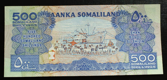500 Szylingów - Somaliland
