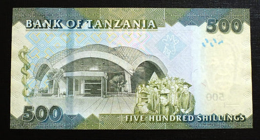 500 Szylingów - Tanzania