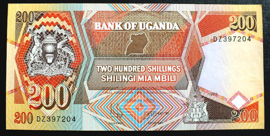 200 Szylingów - Uganda