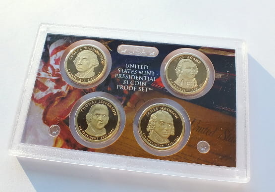Prezydenci USA 2007 Proof  x 4