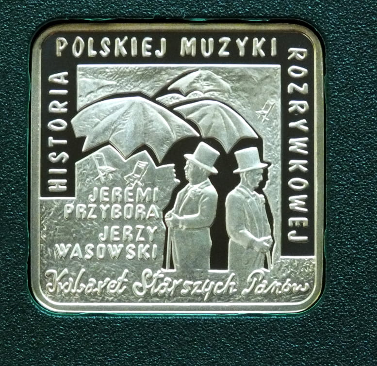 10 zł Jeremi Przybora, Jerzy Wasowski - klipa