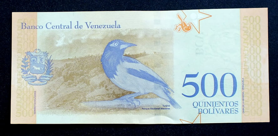 500 Bolivarer - Wenezuela 2018 r.