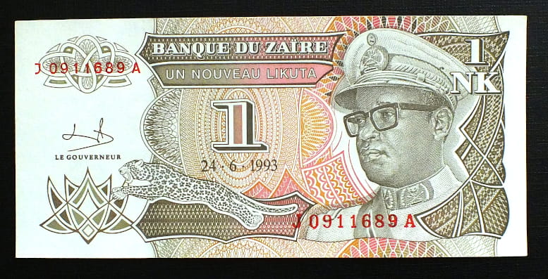 1 Nouveau Likuta - ZAIR 1993 r.