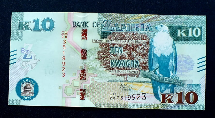 10 Kwacha - Zambia - 2020 r