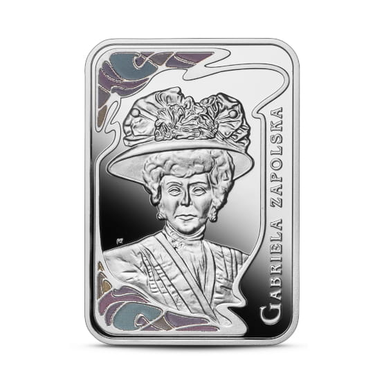Moneta 20 zł Wielkie aktorki – Gabriela Zapolska